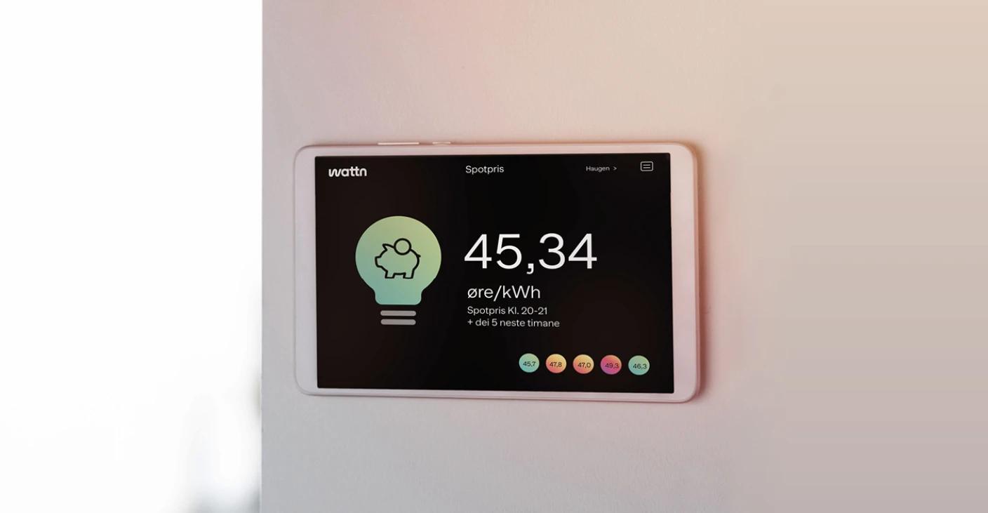 Wattomat vegg smart forbruk topp