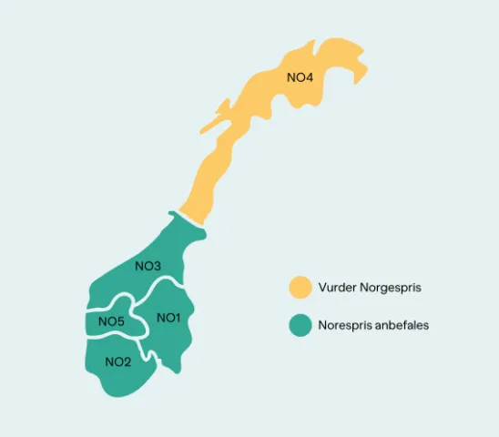 Norgespirs Kart Anbefaling