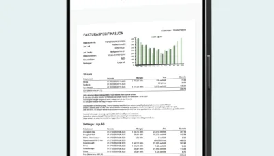 Norgespris Faktura mobil