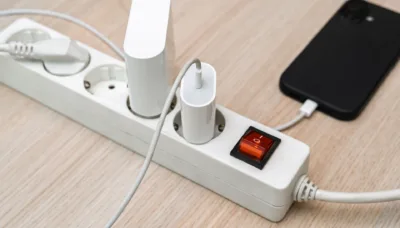 Skjoteledning kontakter og telefon