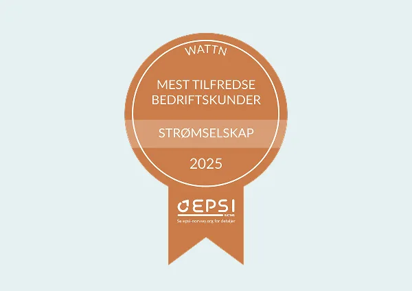 Epsi mest tilfredse bedriftskundar
